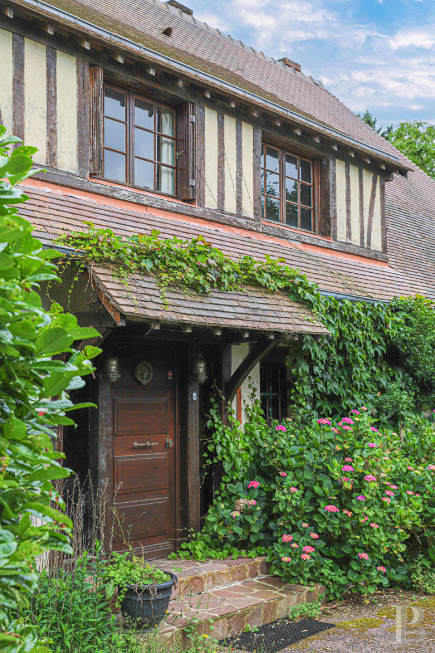 An Anglo-Norman-style villa in the Boucles de la Seine regional park in Normandy  - photo  n°4